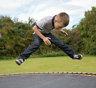 boy jumping